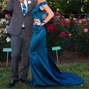 Sherri Hill Royal Blue Formal Dress